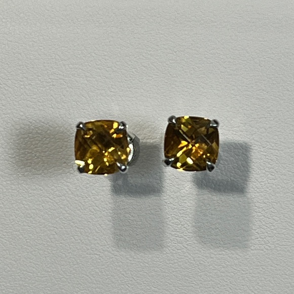 Tiffany & Co. citrine sparkle earrings - Picture 8 of 14